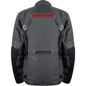 Imagem 2 de Jaqueta ASW Tsunami Cinza Chumbo/Preto/Vermelho