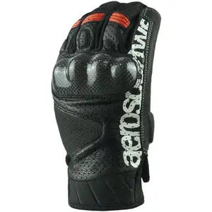 Imagem 3 de Luva ASW Street Carbon Preto/Vermelho