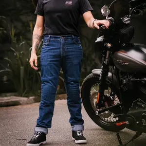 Imagem 12 de Calça Jeans ASW Corse Original 3.0 Azul Escuro (sem Forração Kevlar)