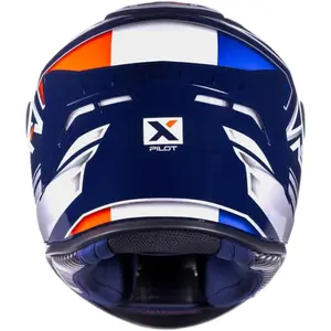 Imagem 9 de Capacete ASX Draken Pilot - Azul/Branco/Vermelho