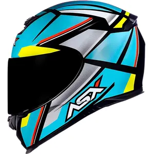 Capacete ASX Eagle Explorer - Preto/Azul/Branco