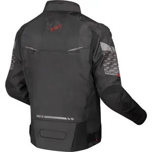 Imagem 2 de Jaqueta LS2 Apex Preto/Cinza Escuro (Impermeável)