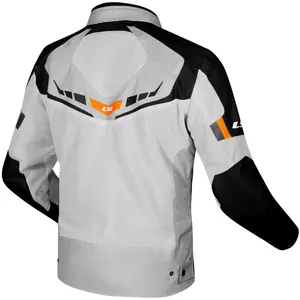 Imagem 2 de Jaqueta LS2 Garda Preto/Cinza/Laranja Fluor