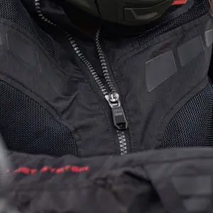 Imagem 4 de Jaqueta LS2 Garda Preto/Vermelho (Feminina)