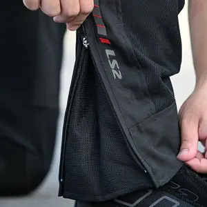 Imagem 12 de Calça LS2 Como Air Preto/Cinza (Ventilada)