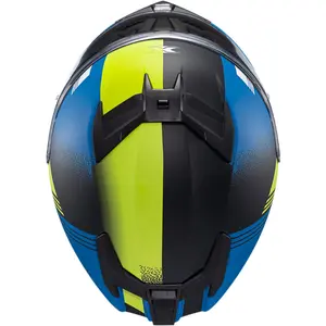 Imagem 4 de Capacete Texx Kaiman Track - Verde/Preto/Azul Fosco