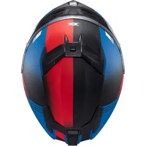 Imagem 4 de Capacete Texx Kaiman Track - Vermelho/Preto/Azul Fosco