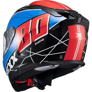 Imagem 5 de Capacete Texx Kaiman Vector - Azul/Vermelho/Preto/Branco