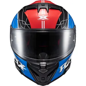Imagem 6 de Capacete Texx Kaiman Vector - Azul/Vermelho/Preto/Branco