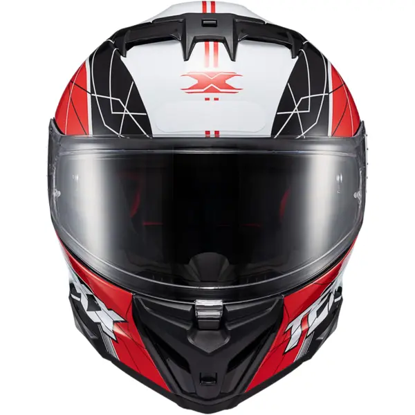 Capacete Texx Kaiman Vector - Vermelho/Preto/Branco - Grid Motors