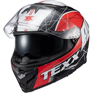Imagem 3 de Capacete Texx Kaiman Vector - Vermelho/Preto/Branco