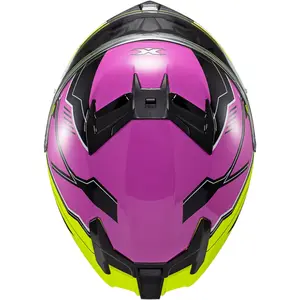 Imagem 5 de Capacete Texx Kaiman Teaser - Rosa/Preto/Verde