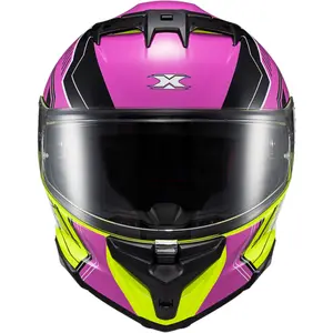 Imagem 6 de Capacete Texx Kaiman Teaser - Rosa/Preto/Verde