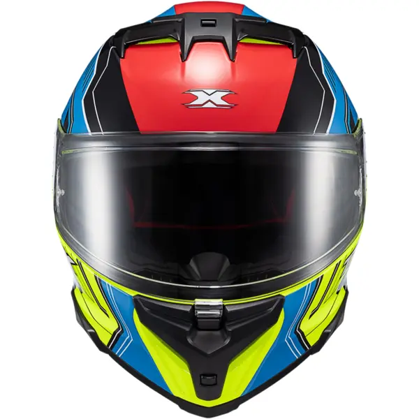 Capacete Texx Kaiman Teaser - Verde/Preto/Azul/Vermelho Fosco