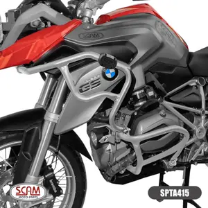 Protetor de Motor Carenagem Scam BMW R 1200 GS Prata (2013-2019) - SPTA415