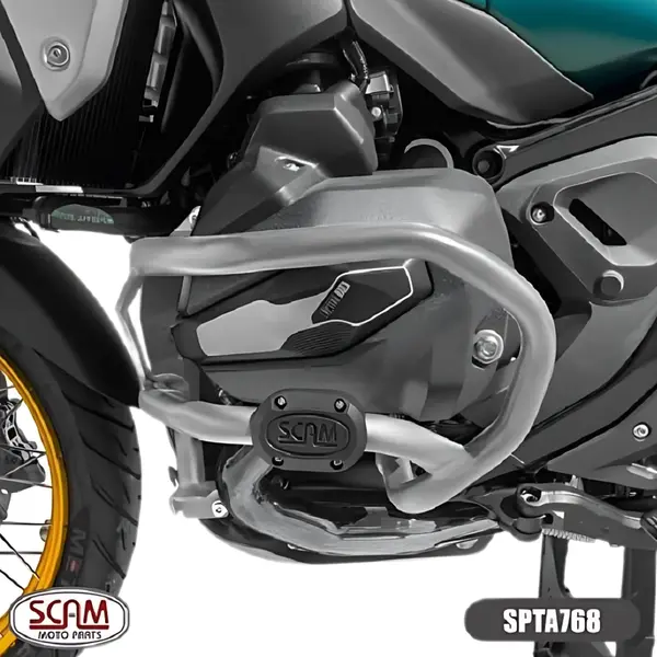 Imagem 1 de Protetor de Motor Scam BMW R 1300 GS Prata (apartir de 2024) - SPTA768