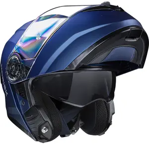 Imagem 8 de Capacete Norisk Force 2 Articulado Monocolor - Azul Fosco