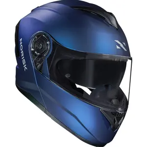 Imagem 4 de Capacete Norisk Force 2 Articulado Monocolor - Azul Fosco