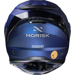 Imagem 14 de Capacete Norisk Force 2 Articulado Monocolor - Azul Fosco
