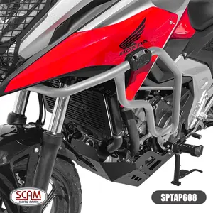 Imagem 2 de Protetor de Motor Carenagem Scam Honda NC750X Prata (apartir de 2022) - SPTAP608