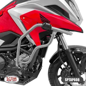 Imagem 3 de Protetor de Motor Carenagem Scam Honda NC750X Prata (apartir de 2022) - SPTAP608