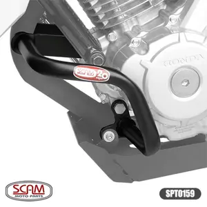 Imagem 3 de Protetor de Motor Scam Honda CB Twister 250 Preto (apartir de 2016) - SPTO159