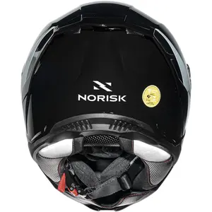 Imagem 10 de Capacete Norisk Strada 2 Monocolor - Preto