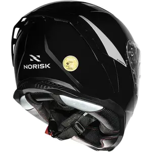 Imagem 7 de Capacete Norisk Strada 2 Monocolor - Preto