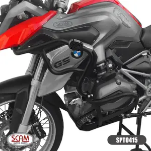 Imagem 2 de Protetor de Motor Carenagem Scam BMW R 1200 GS (2013-2015) Preto - SPTO415
