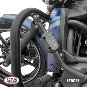 Imagem 3 de Protetor de Motor Scam Kawasaki Vulcan 650 (apartir de 2015) Preto - SPTO756
