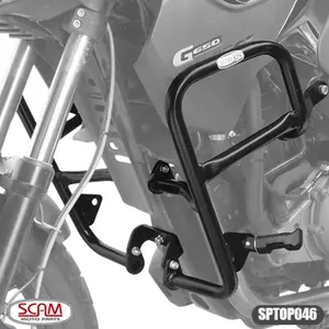 Protetor de Motor Carenagem Scam BMW G650GS (apartir de 2009) Preto - SPTOP046