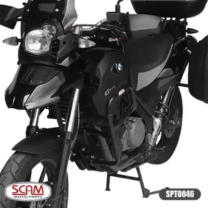 Imagem 2 de Protetor de Motor Carenagem Scam BMW G650GS (apartir de 2009) Preto - SPTOP046