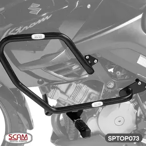 Protetor de Motor Carenagem Scam Suzuki V-Strom 1000 (2002-2013) Preto - SPTOP073