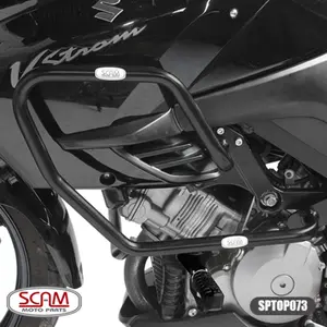 Imagem 2 de Protetor de Motor Carenagem Scam Suzuki V-Strom 1000 (2002-2013) Preto - SPTOP073