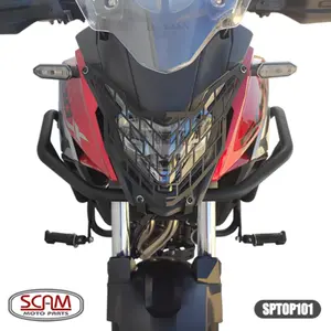 Imagem 3 de Protetor de Motor Carenagem Scam Honda CB500X (apartir de 2013) Preto - SPTOP101