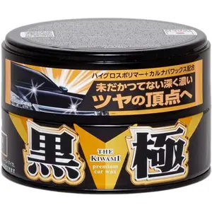 Cera Extreme Gloss Black c/ Carnaúba Sintética Soft99 - 200g