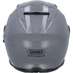 Imagem 6 de Capacete Shoei J-Cruise 3 Monocolor - Cinza Bassalt (Aberto)
