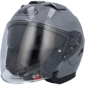 Imagem 3 de Capacete Shoei J-Cruise 3 Monocolor - Cinza Bassalt (Aberto)