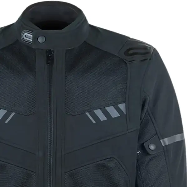 AVZHJA ブラックメタル　BLACKL Jaqueta ASW Vortex Air Preto - Grid Motors