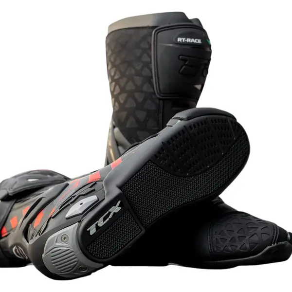Bota TCX RT Race - Preto/Vermelho - Grid Motors