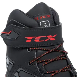 Imagem 7 de Bota TCX Zeta WP - Preto/Vermelho (100% Impermeável)
