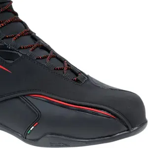 Imagem 3 de Bota TCX Zeta WP - Preto/Vermelho (100% Impermeável)