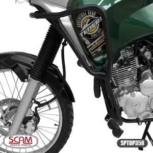 Imagem 2 de Protetor de Motor Carenagem Scam Yamaha Ténéré 250 (2011-2019) Preto - SPTOP358