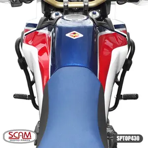 Imagem 3 de Protetor de Motor Carenagem Scam Honda Africa Twin CRF1000L (2017-2020) Preto - SPTOP430