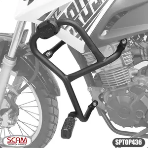 Protetor de Motor Carenagem Scam Yamaha Crosser 150 (2014-2024) Preto - SPTOP436