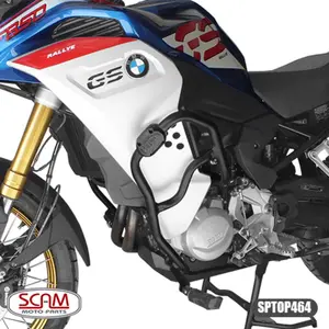 Imagem 2 de Protetor de Motor Carenagem Scam BMW F850GS ADV (apartir de 2018) Preto - SPTOP464