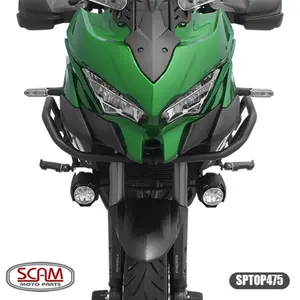 Imagem 3 de Protetor de Motor Carenagem Scam Kawasaki Versys 1000 (apartir de 2020) Preto - SPTOP475