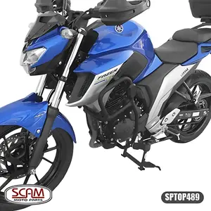 Imagem 2 de Protetor de Motor Carenagem Scam Yamaha Fazer 250 (apartir de 2018) Preto - SPTOP489