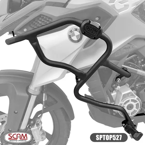 Imagem 1 de Protetor de Motor Carenagem Scam BMW G310GS (apartir de 2018) Preto - SPTOP527