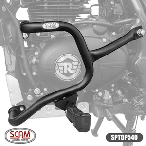 Protetor de Motor Carenagem Scam Royal Enfield Himalayan (apartir de 2018) / Scram 411 (apartir de 2023) Preto - SPTOP540